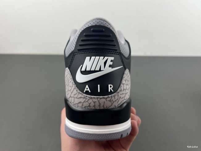 Cheap TB 3 Black Jordan Cement Air DN3707-010 0630